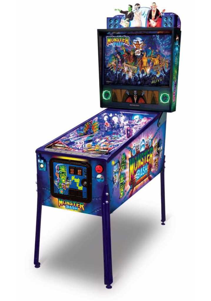 Monster Bash Remake Pinball Machine Coin Door Mod - Image 2